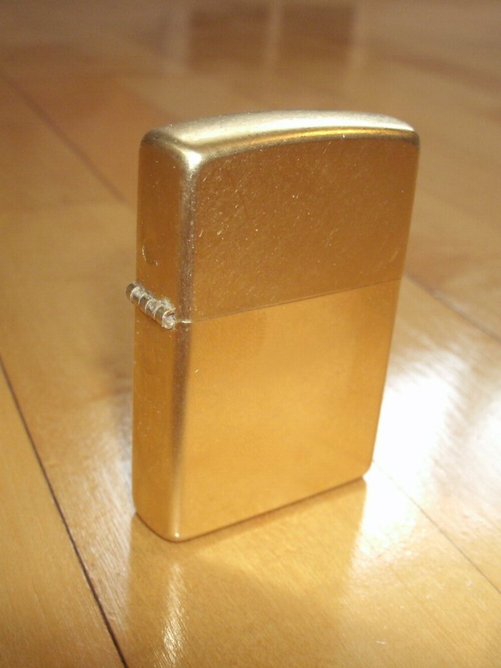 Vintage Zippo Lighter C-03 Brass Tone